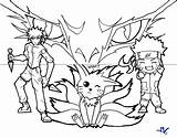 Naruto Fox Coloring Nine Tails Tail Pages Print Deviantart Search Find Again Bar Case Looking Don Use Top sketch template