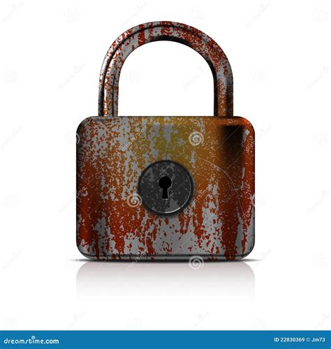 rusty lock royalty  stock images image