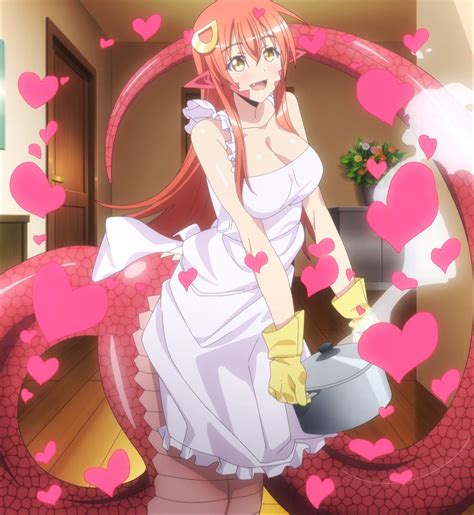 Stitch Miia In An Apron Monster Musume Daily Life