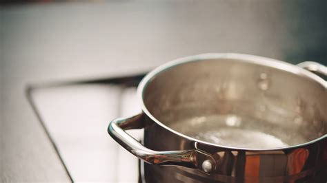 Boiling Water In A Pot Filmed In 4k Dci Resolution In Slow Motion 120