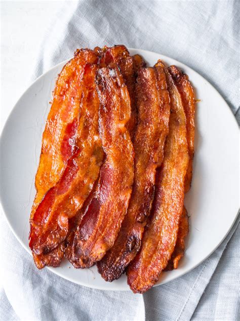 perfectly cooked bacon