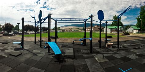 outdoor fitness park mountain valley fitness health