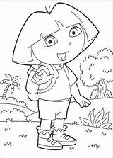 Dora Exploratrice sketch template