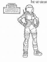 Fortnite Coloring Pages Printable Color Sheets Print Kids Battle Fort Raven Night Printables Bedroom Colors Cute Royale Ice Rita Epic sketch template