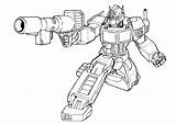 Transformers Kolorowanki Optimus Autobot Druku Bots Darmo Lider sketch template