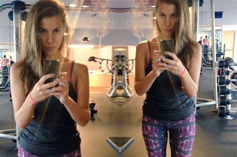 imogen thomas boasts about her thigh gap in new gym selfie as she joins worrying trend
