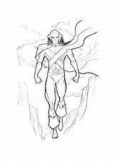 Coloring Justice League Pages Books Printable sketch template