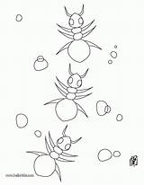 Ant Coloring Pages Grasshopper Kids Printable Ants Library Clipart Hormigas Colorear Para sketch template