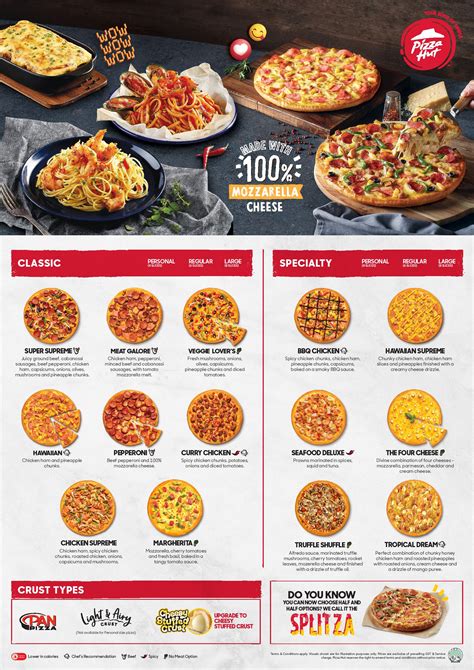 pizza hut     promo      mains   price    weekdays starting