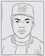 Coloring Rapper Pages Rappers Rap Gangsta Drake Book Chance Bun Printable Drawing Print Mallard Hat Cool Colouring Color Tumblr Colour sketch template