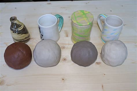 types  clay pottery crafters