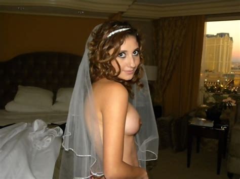 real amateur newly wed wives get naughty in their wedding 45 pic of 66