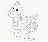 Quack Coloring Zack Pages Print sketch template
