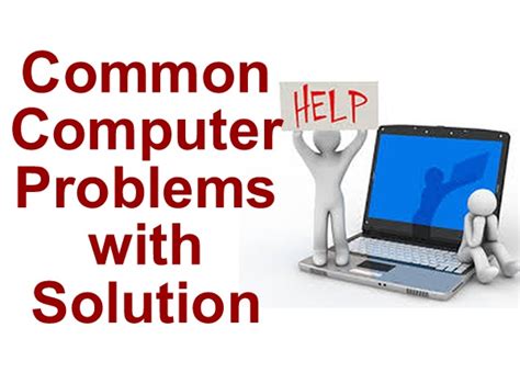 common computer problems  solutions   computer science
