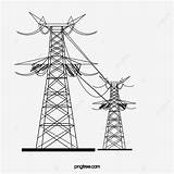 Pole Electric Wires Wire Voltage High Draft Telephone Rods Material Psd Clipart  Clipground sketch template