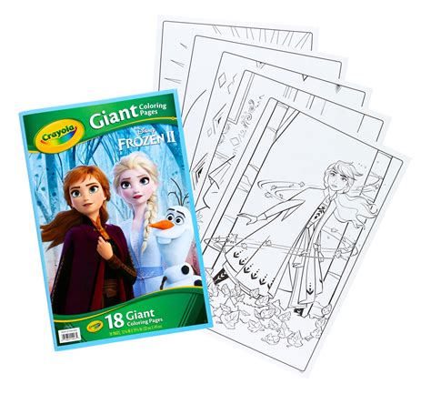crayola giant coloring pages featuring disneys frozen  pages