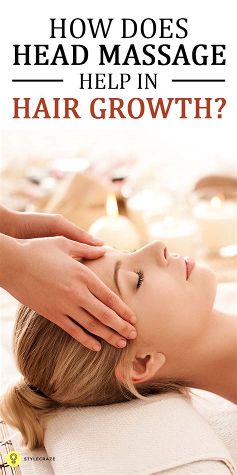 how does head massage help in hair growth head massage at home