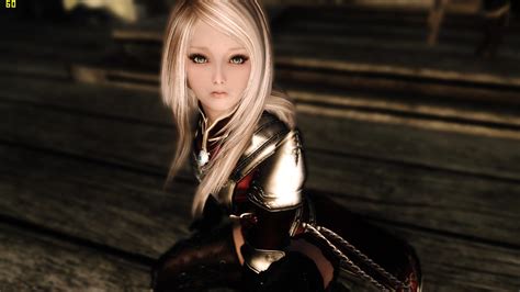 My Beautiful Girl Silmeria 19 Knight Style At Skyrim Nexus