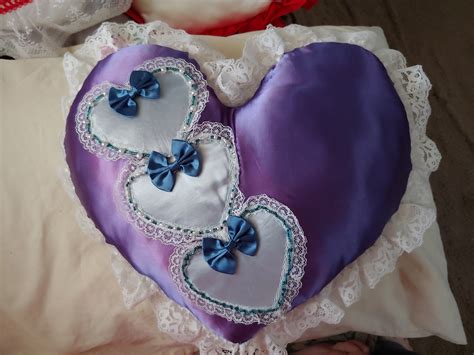 heart shaped pillow etsy