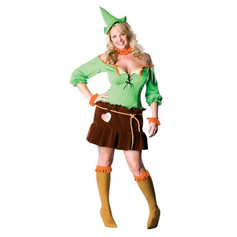 adult plus size scarecrow costume fancy dress character