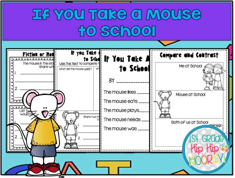 st grade hip hip hooray     mouse  schoolcraft