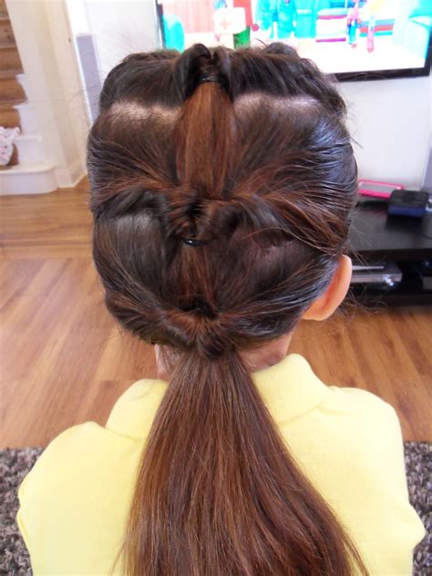yummy mummy survival girls hairstyles triple topsy tail