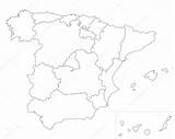 Spain Map Drawing Vector Getdrawings sketch template