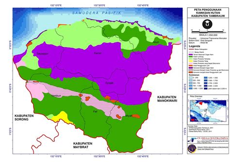 petahutan peta hutan kabupaten tambrauw flickr