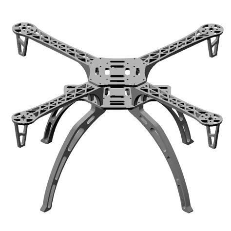 qwinout   drone frame kit mm wheelbase  axle nylon fiber quadcopter airframe kit