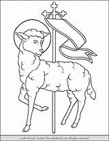 Lamb God Coloring Pages Drawing Jesus Night Catholic Clip Clipart Colouring Kids Resurrection Printable Color Thecatholickid Getdrawings Getcolorings Paintingvalley Children sketch template
