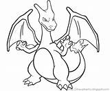 Charizard Colorare Disegni Pokémon Charmeleon Pikachu Crayola Fanelli Uitprinten Downloaden sketch template