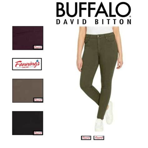 buffalo high rise tencel blend hanna skinny pants jeans c23 ebay