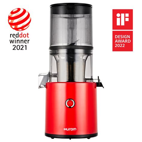 hurom   feeding juicer  red hurom uk official