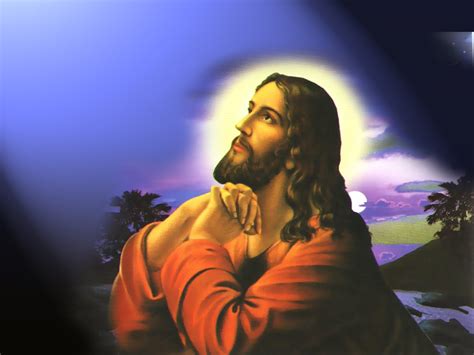 jesus praying  christian wallpapers