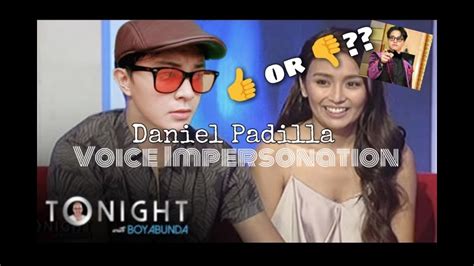 Daniel Padilla Voice Impression Ang Hirap Pare Youtube