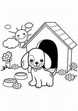 Puppy Print House Library Puppies Clipart sketch template