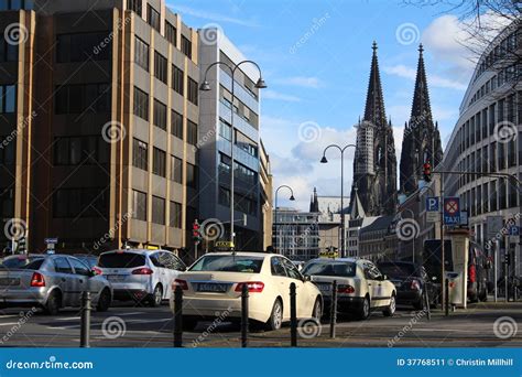 streets  cologne germany editorial photo image  landmark