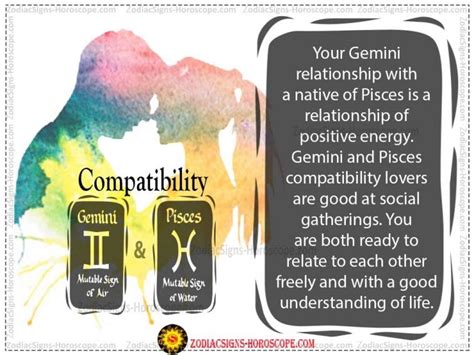 gemini and pisces compatibility love life trust and patibility zodiacsigns horoscope
