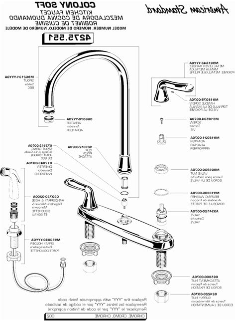 bathroom faucet parts diagram  wiring diagram