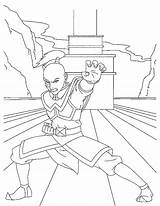 Coloring Zuko Pages Avatar Popular Coloringhome sketch template
