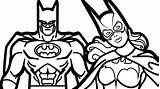 Batman Coloring Pages Batgirl Kawaii Printable Color Getcolorings Wonder sketch template