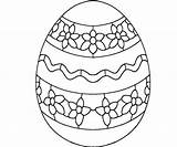 Easter Egg Drawing Coloring Eggs Pages Basket Draw Drawings Hunt Kids Pasen Bunny Polish Color Sheets Pic Cartoon Printable Template sketch template