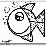 Romero Britto Coloring Pages Getcolorings Desenhos Do Print Color Getdrawings sketch template