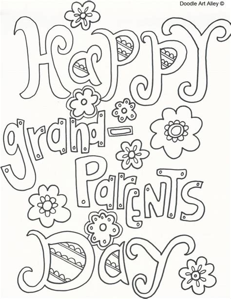 grandparents day card printable