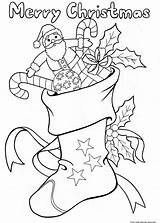 Coloring Christmas Pages Toys Printable Stockings Kids Candy Print Omaľovánky Vianočné Vianoce Colouring Bota Color раскраски Para Stocking Tegninger Fargelegge sketch template