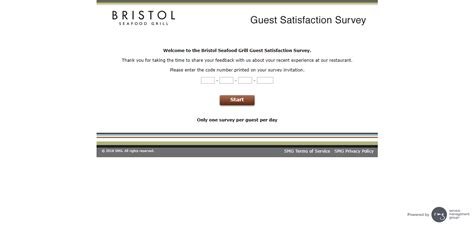 bristol seafood grill survey win  surprise gift survey