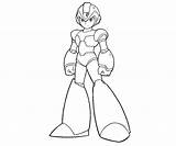 Megaman sketch template