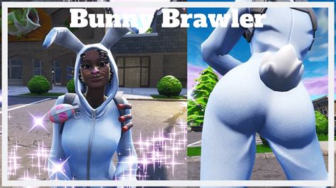 the thicc queen of all of fortnite bunny brawler 🐰 💕 youtube