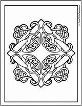 Celtic Coloring Knot Pages Scottish Irish Vines Designs Gaelic Heart Adults Adult Knots Diamond Mandala Keltische Printable Hearts Symbols Colorwithfuzzy sketch template