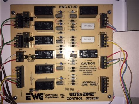 ewc st  panel connected   honeywell chronotherm iii thermostat im